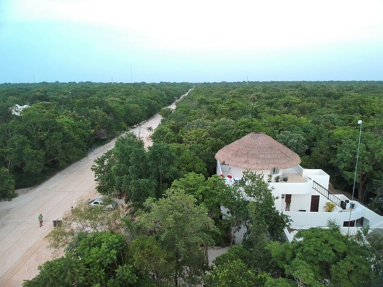aerial view