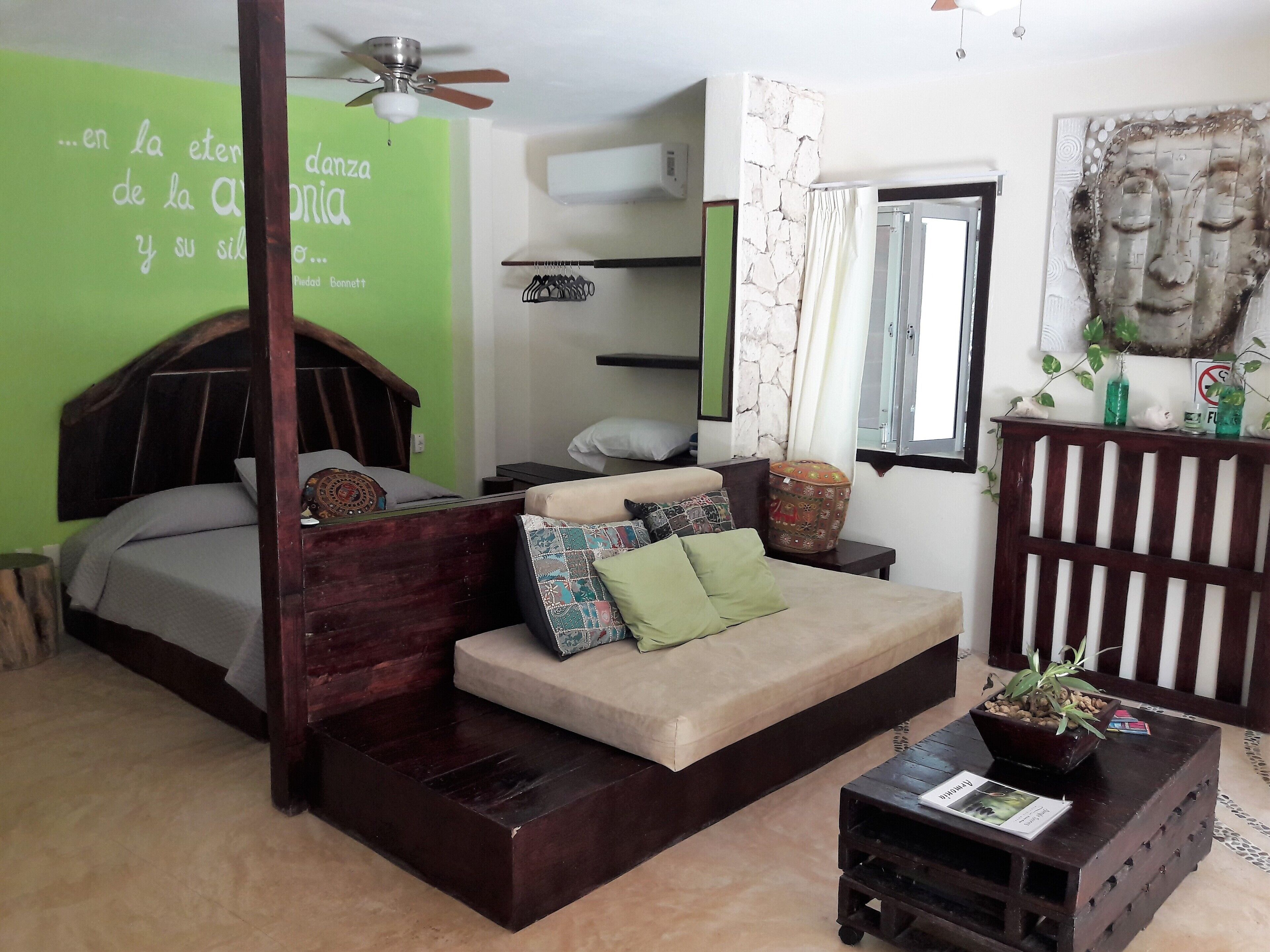 loft armonia | individually decorated, individually furnished, blackout curtains