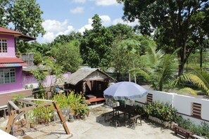 Vue depuis l’hébergement