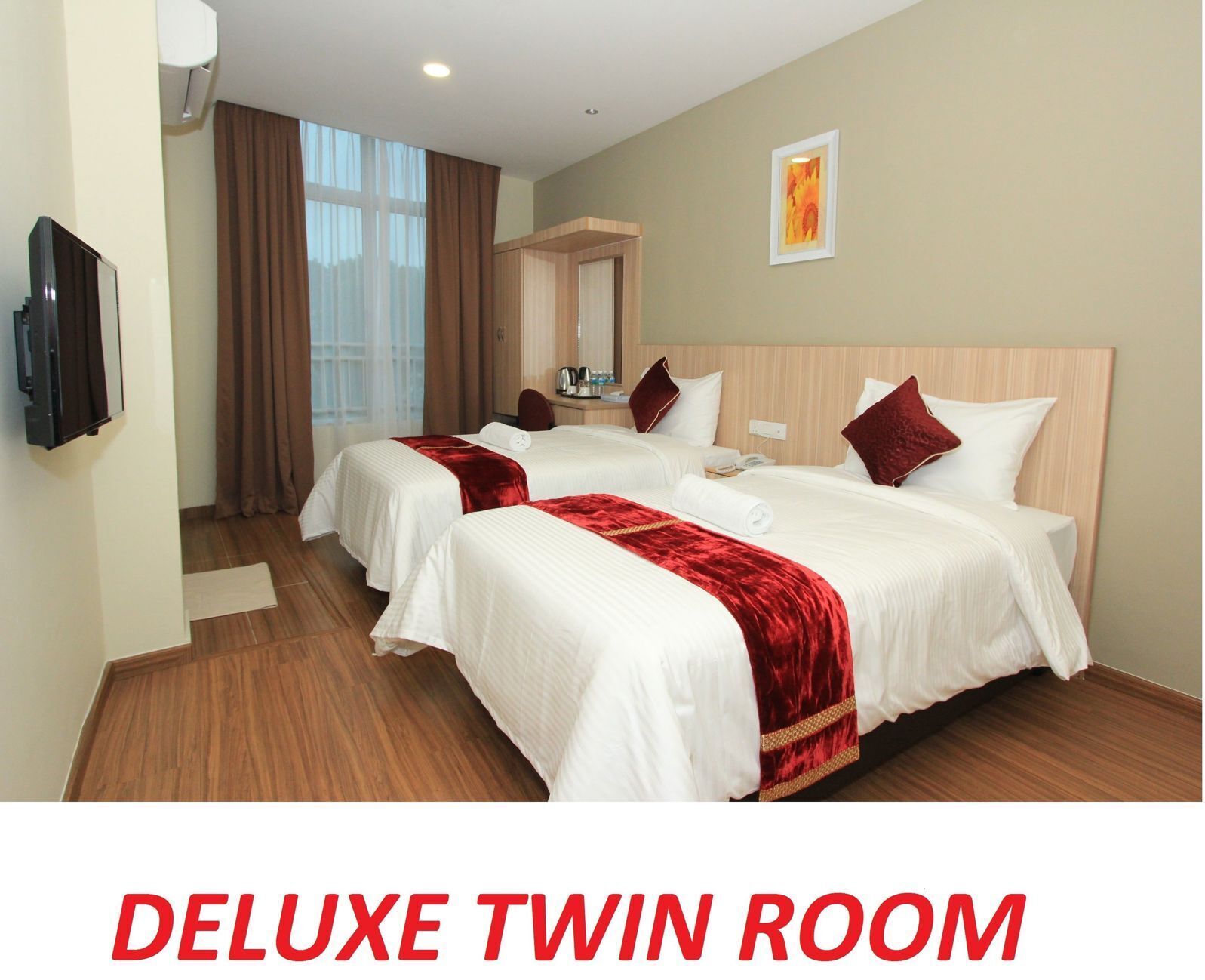 1 bedroom, free minibar items, desk, soundproofing