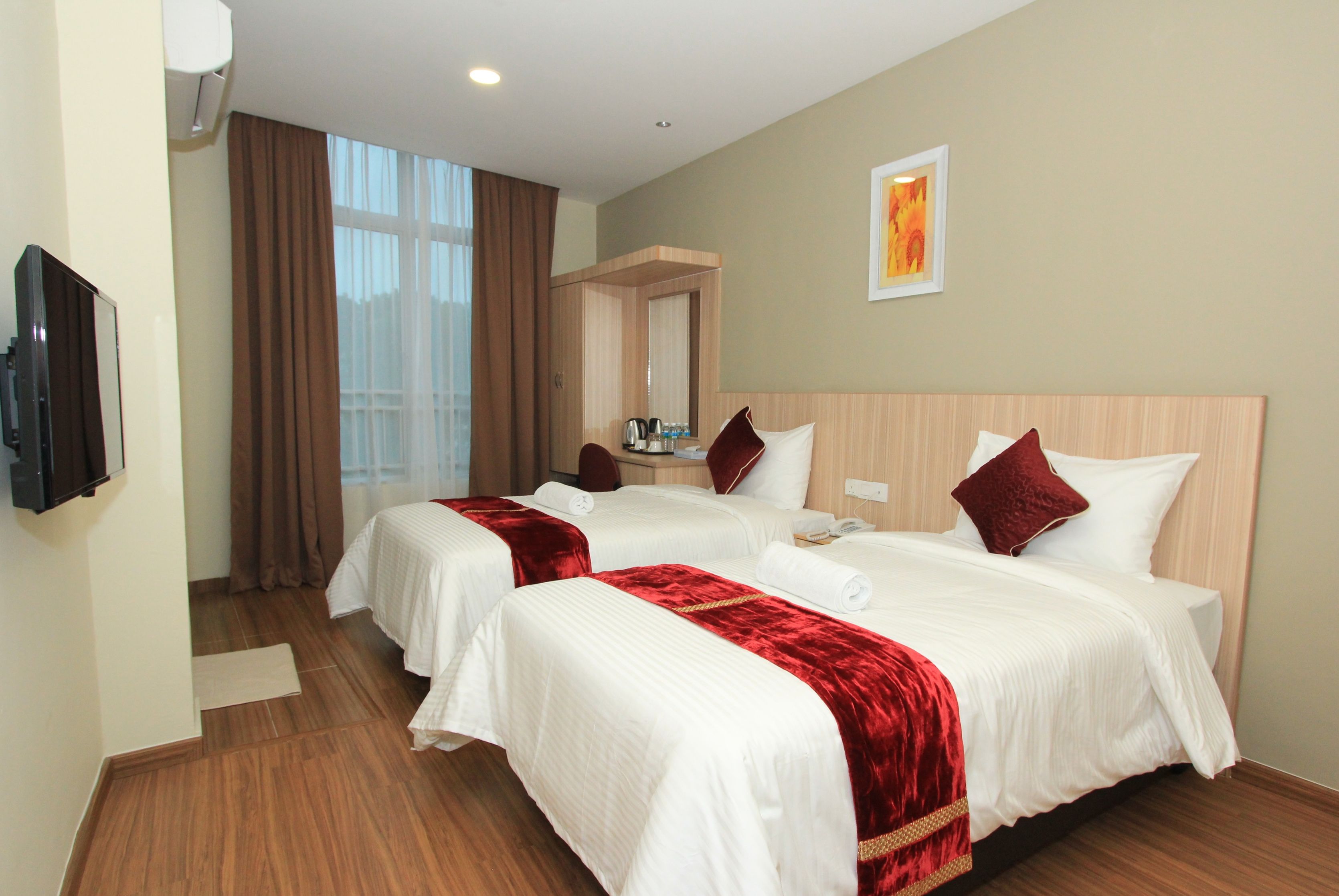 1 habitación, artículos del minibar gratis y escritorio 