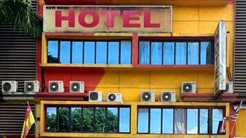 Fassade der Unterkunft