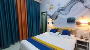 Comfort Double Room | Premium bedding, down duvets, memory-foam beds, individually decorated