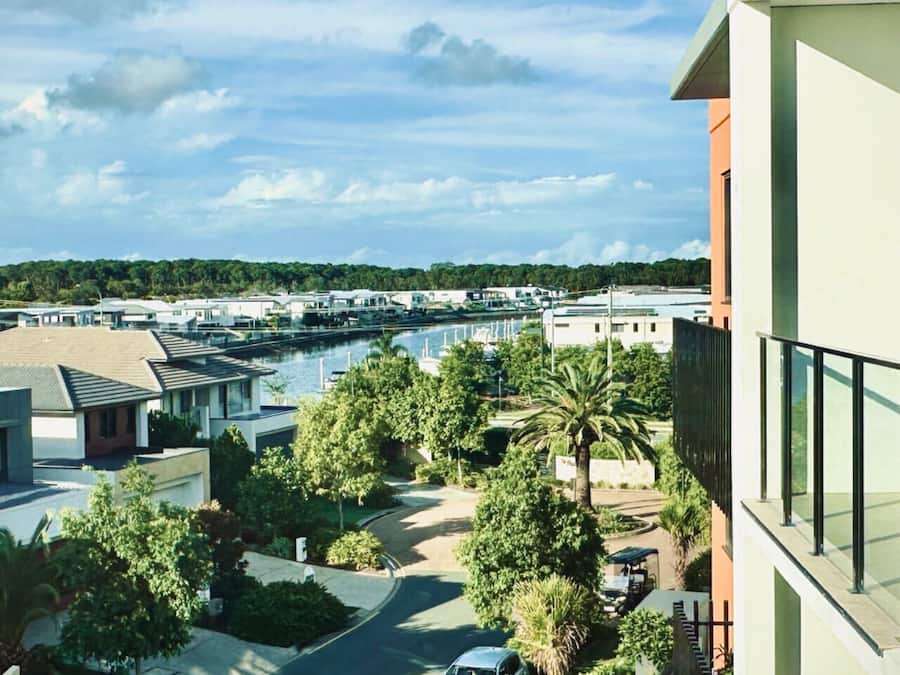 Vista desde la propiedad