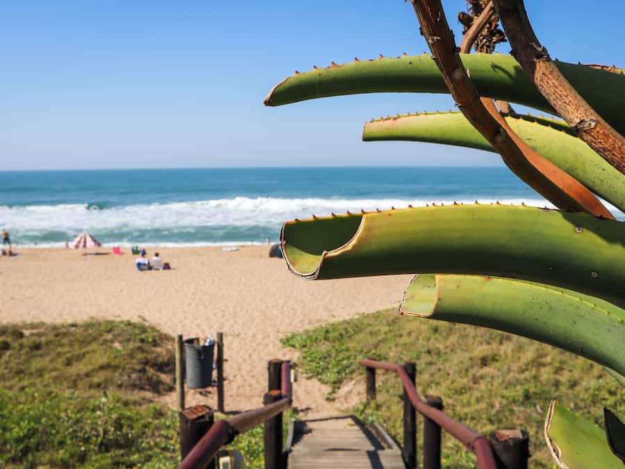 Private beach nearby