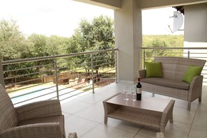 Vista del balcón