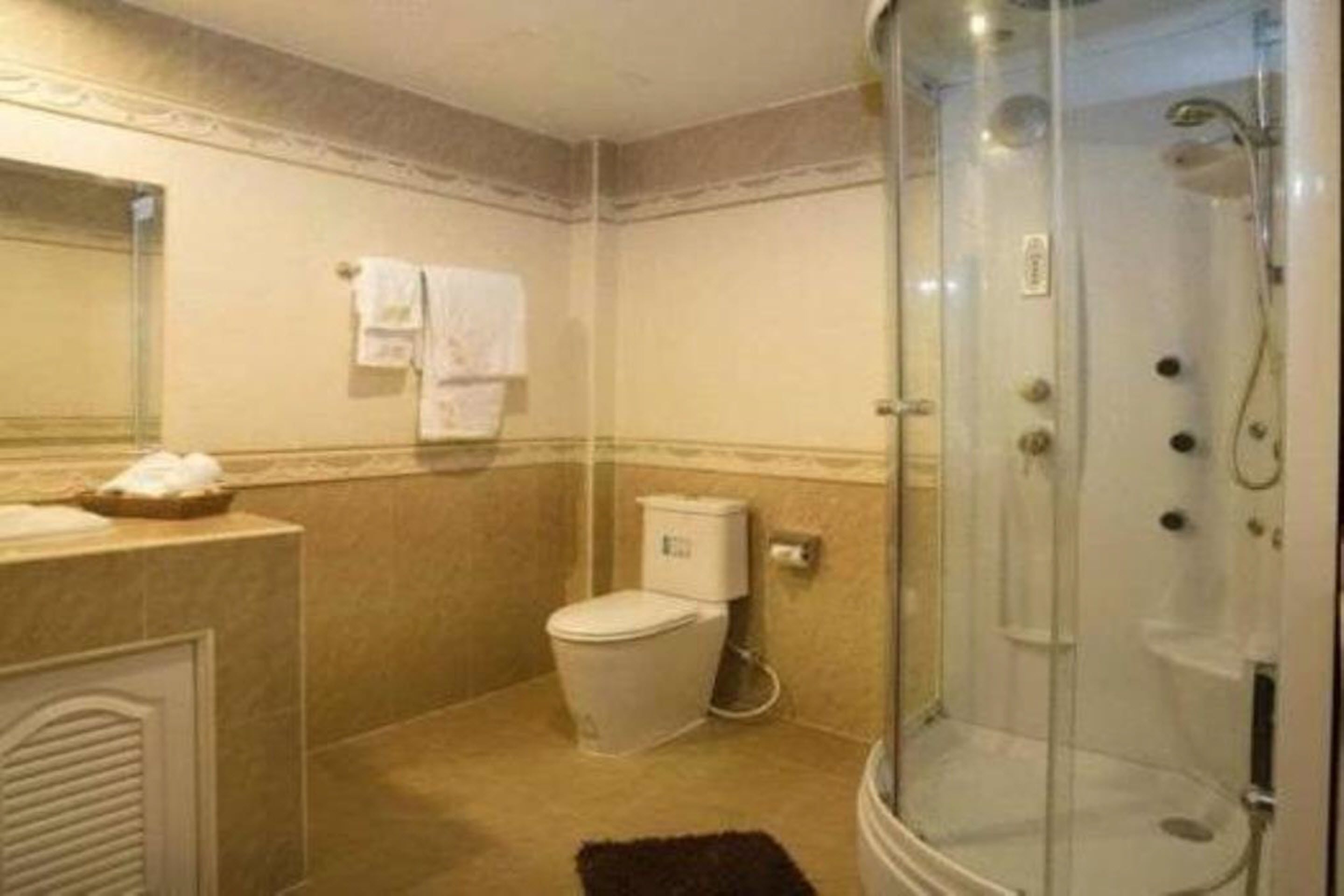 Suite | Baño | Ducha, artículos de higiene personal gratuitos y toallas