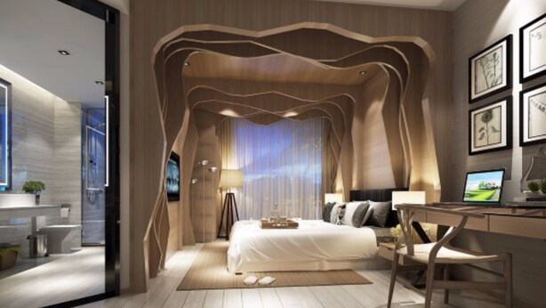 Minibar, in-room safe, desk, blackout drapes - Tianguo Xingyue Hotel (Foshan Jiazhou Plaza) (Foshan)
