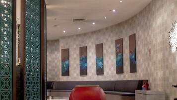 Sala de estar en el lobby