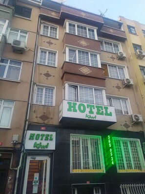 Façade de l’hébergement