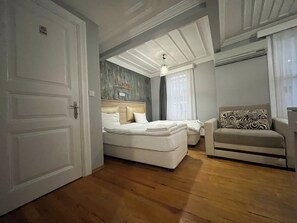 Standard Double or Twin Room, Balcony, City View | 1 bedroom, premium bedding, in-room safe, individually decorated