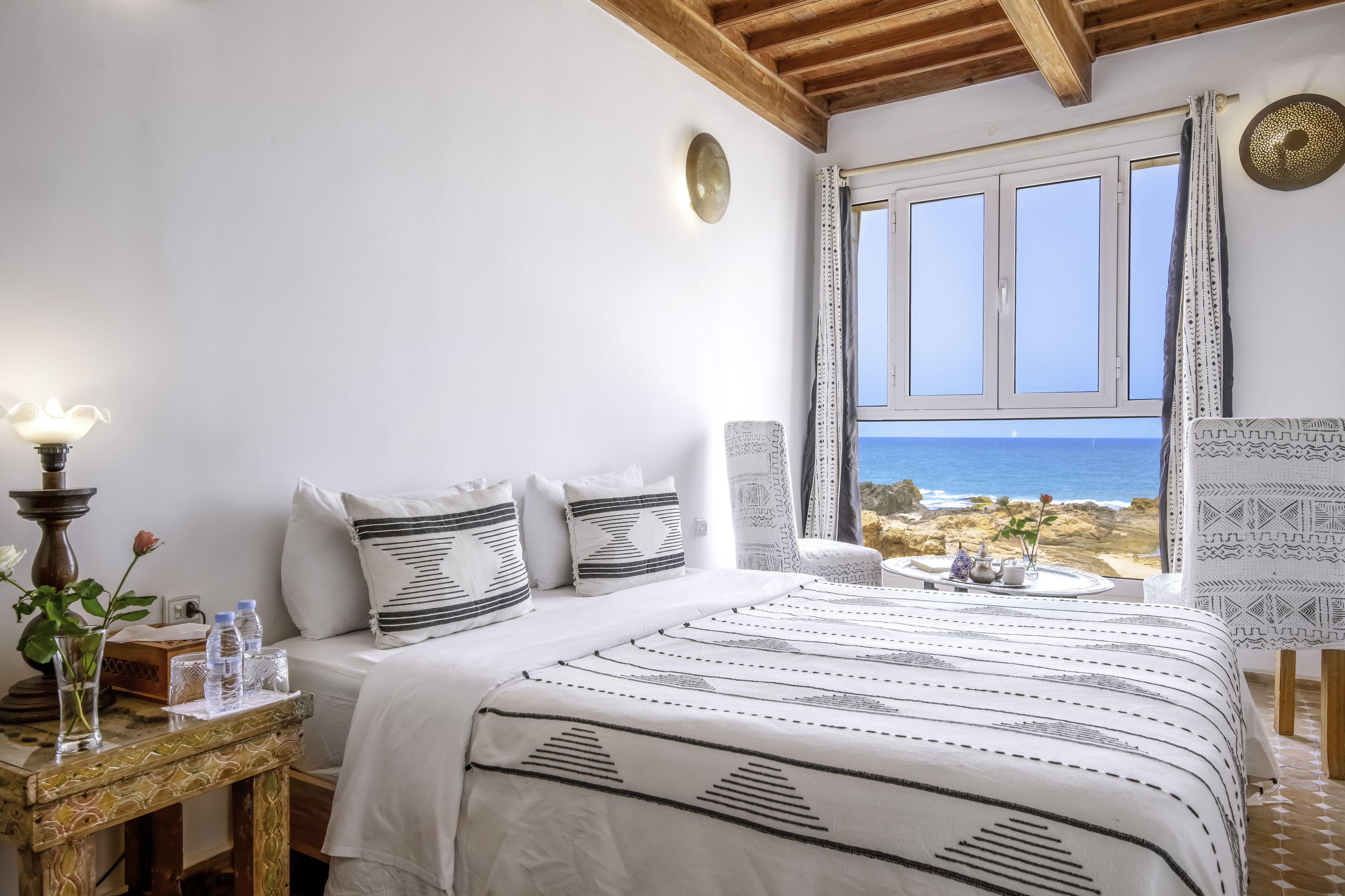 Deluxe Double Room, Ocean View (N° 3) | Premium bedding, individually decorated, individually furnished