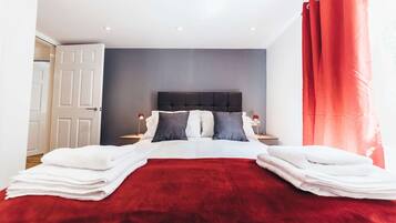 Deluxe Apartment, 2 Bedrooms | 2 bedrooms, premium bedding, in-room safe, iron/ironing board