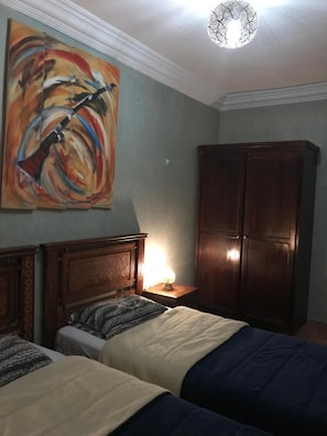 2 chambres, literie de qualité, accès au Wi-Fi (inclus), literie fournie