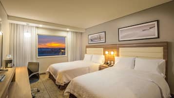 Habitación, 2 camas matrimoniales, para no fumadores | Ropa de cama de alta calidad, edredón y camas con pillow-top