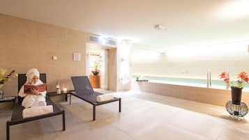 Sauna, hammam, massages des tissus profonds, massages suédois