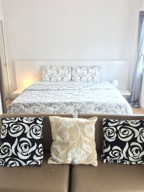 1 soverom, strykejern/-brett, wi-fi og sengetøy