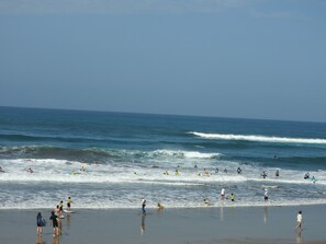 Beach nearby, beach towels