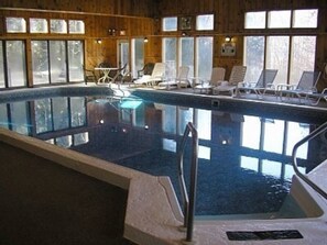 Indoor pool, a heated pool - Great place to stay for multiple families all year (Bartlett)