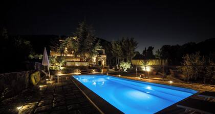 Luxury villa with pool on the slopes of Etna