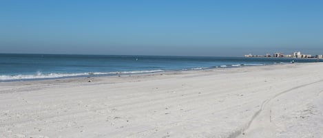 On the beach
