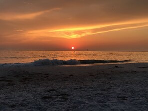 On the beach