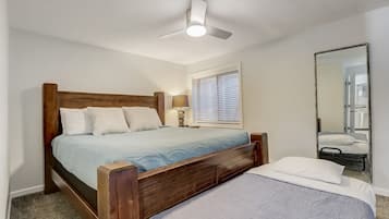 1 makuuhuone, silitysrauta/-lauta, ilmainen Wi-Fi, vuodevaatteet