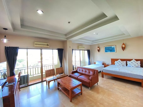 Escritorio, camas plegables/adicionales y wifi gratis