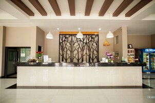 Quiosque de check-in/check-out