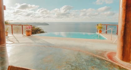 Private Cliffside Villa with Infinity Pool & Endless Ocean Views