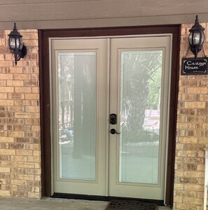 Exterior detail - Perfect for work or fun! 1 NIGHT RENTAL AVAILABLE! (College Station)