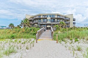 Exterior -  "Jackpot" ~ 1304 Queens Court ~ 2Bd/2Ba Top Floor Oceanfront Condo ~ Elevator (Emerald Isle)