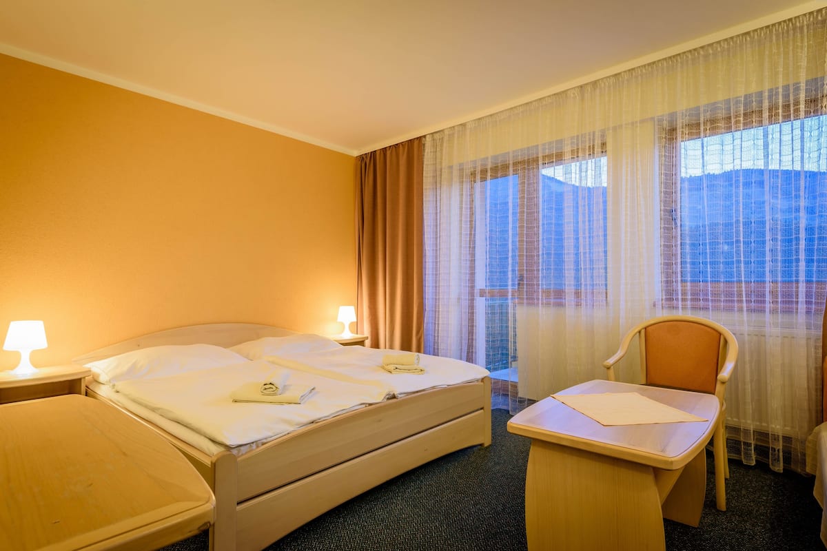 comfort double room | in-room safe, blackout curtains, iron/ironing board, free wired internet