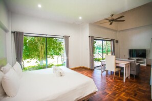 In-room safe, desk, blackout curtains, soundproofing