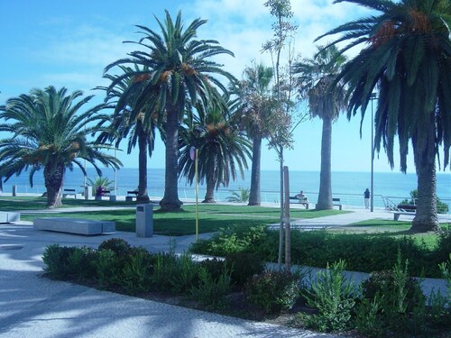 Confortable T1 in promenade of the sea and beach, sea view, Armação Pêra Algarve