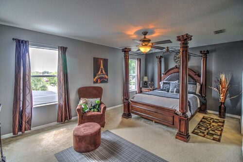 Luxury Themed Room Villa w/Private Pool & Playground! Gameroom.  🛏🥂pool table 