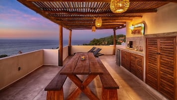 Opções para refeição ao ar livre