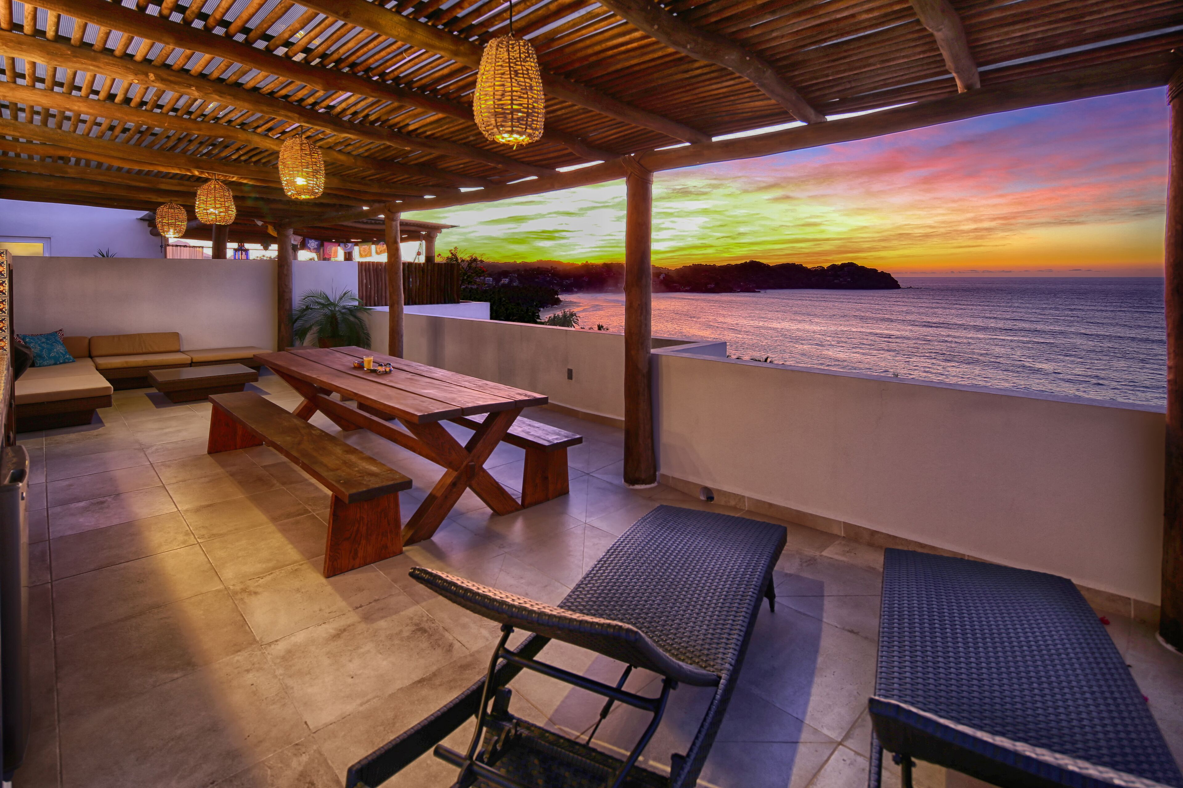 PRIVATE Rooftop Patio Cantina (as in only yours)