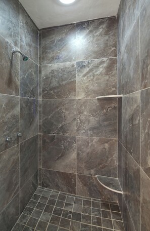 Shower, hair dryer, towels, toilet paper - 3 BR, 3 bath Sayulita condo as seen on HGTV, Sweeping Ocean Views (Sayulita)