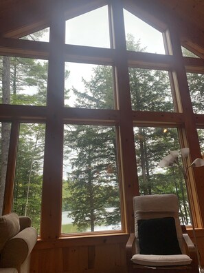 Interior - Secluded waterfront cabin in Porter Maine (Porter)