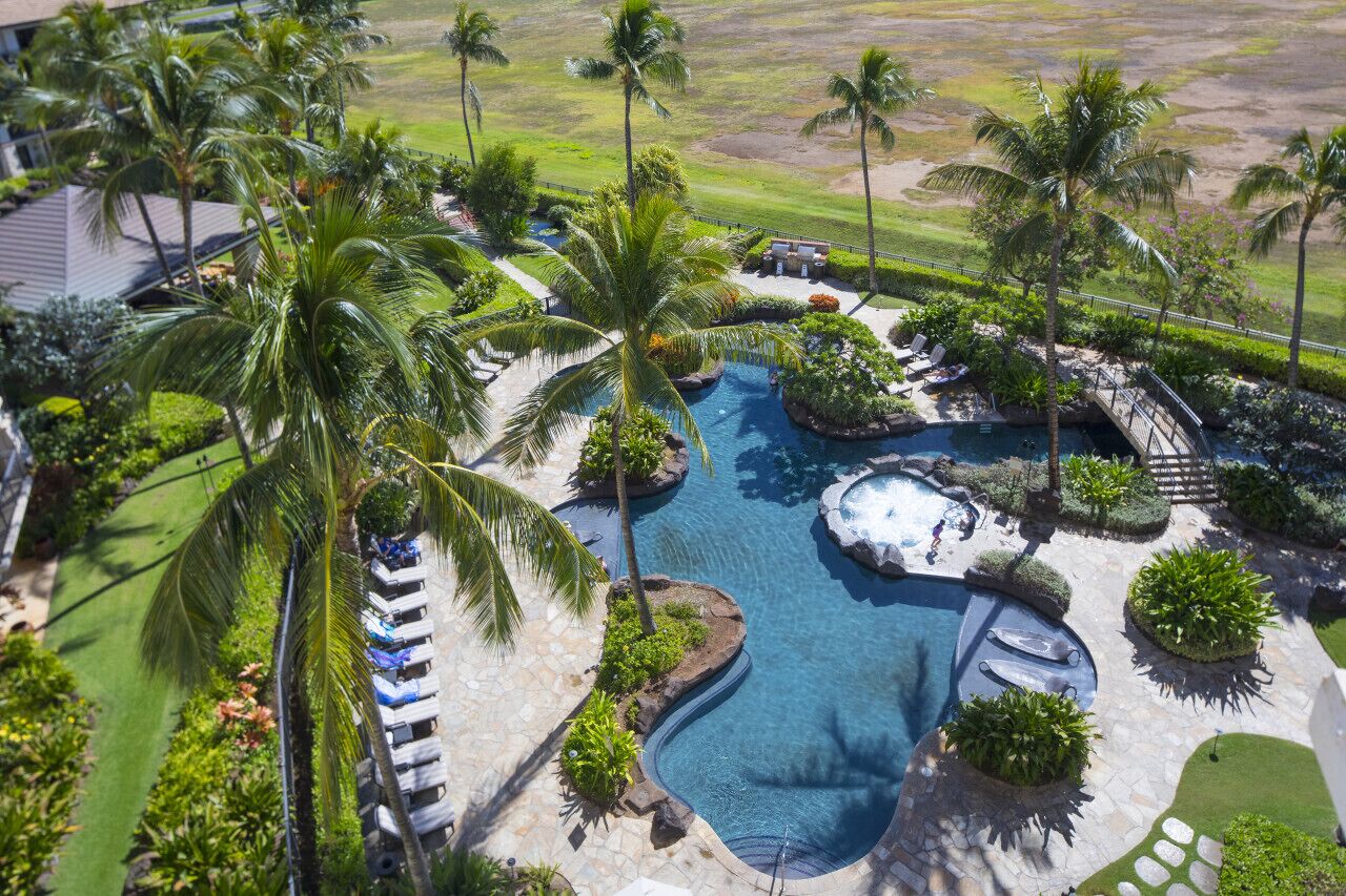 Et oppvarmet basseng