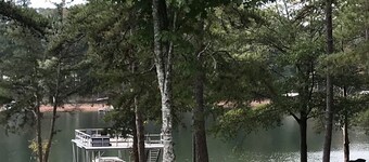 Almost Level Lot, Dock with Sun Deck, Pontoon rental, (25 min. from Clemson)
