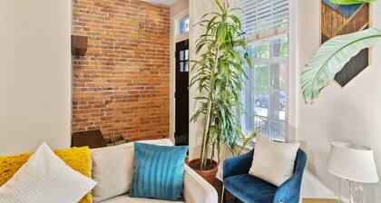 Spacious luxury rowhouse in the heart of DC. (With lots of plants!)