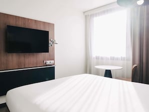 Soundproofing, free WiFi, bed sheets, alarm clocks - Ibis Rouen Centre Rive Gauche Mermoz (Rouen)