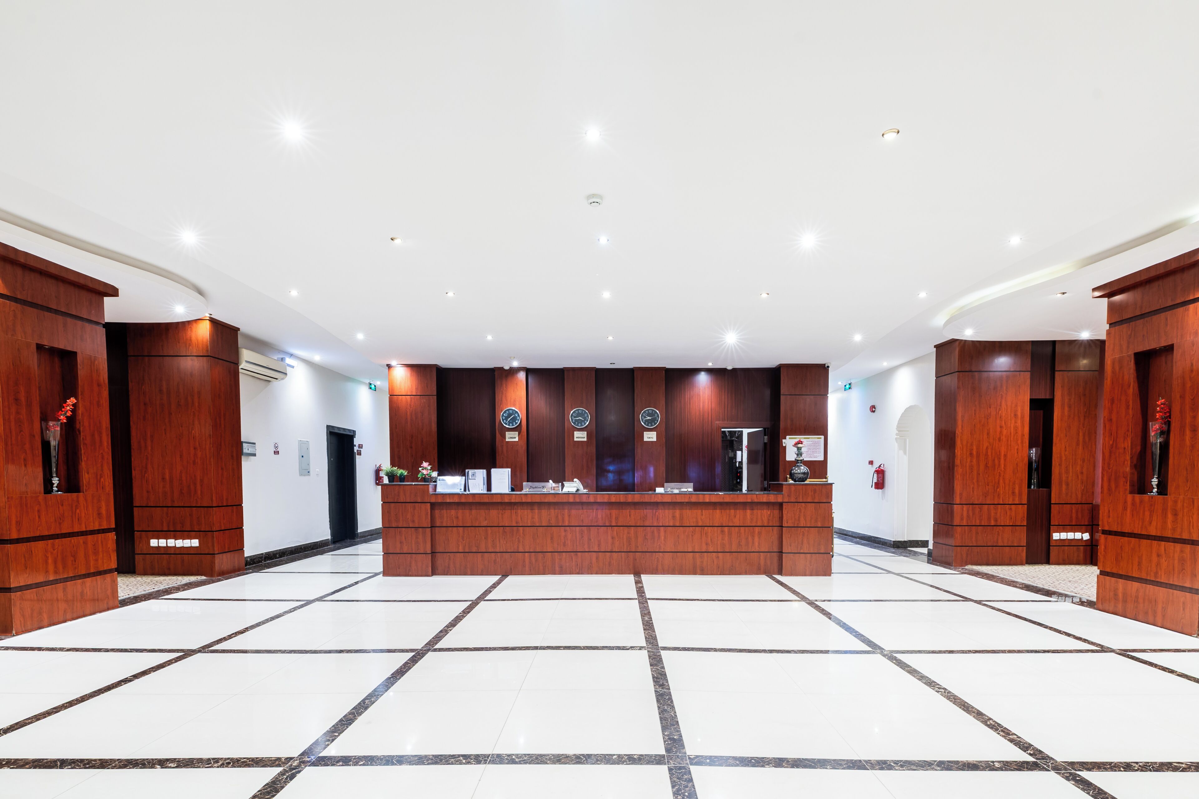Reception hall