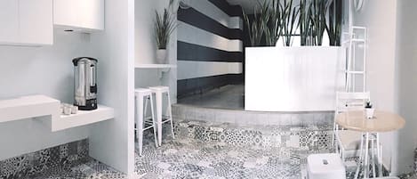 Lobby sitting area