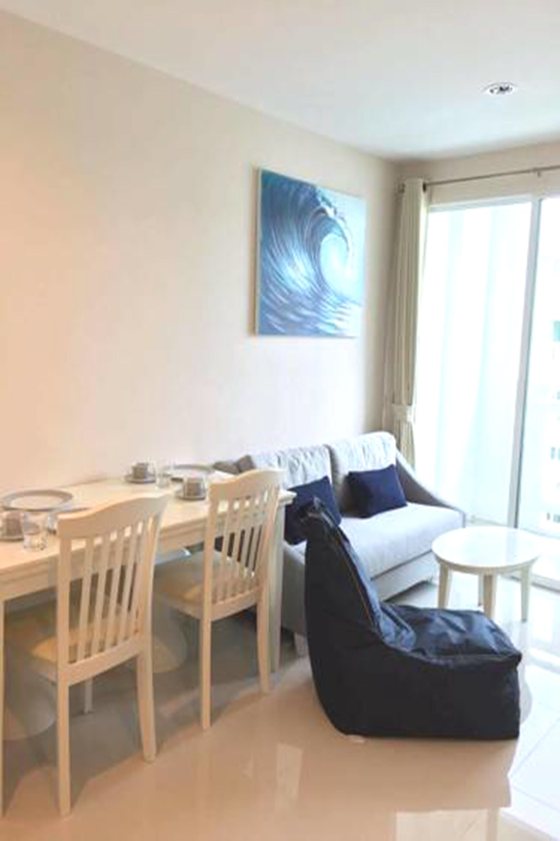 1-Bedroom Condo | Living area | LCD TV