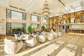 Sala de estar en el lobby