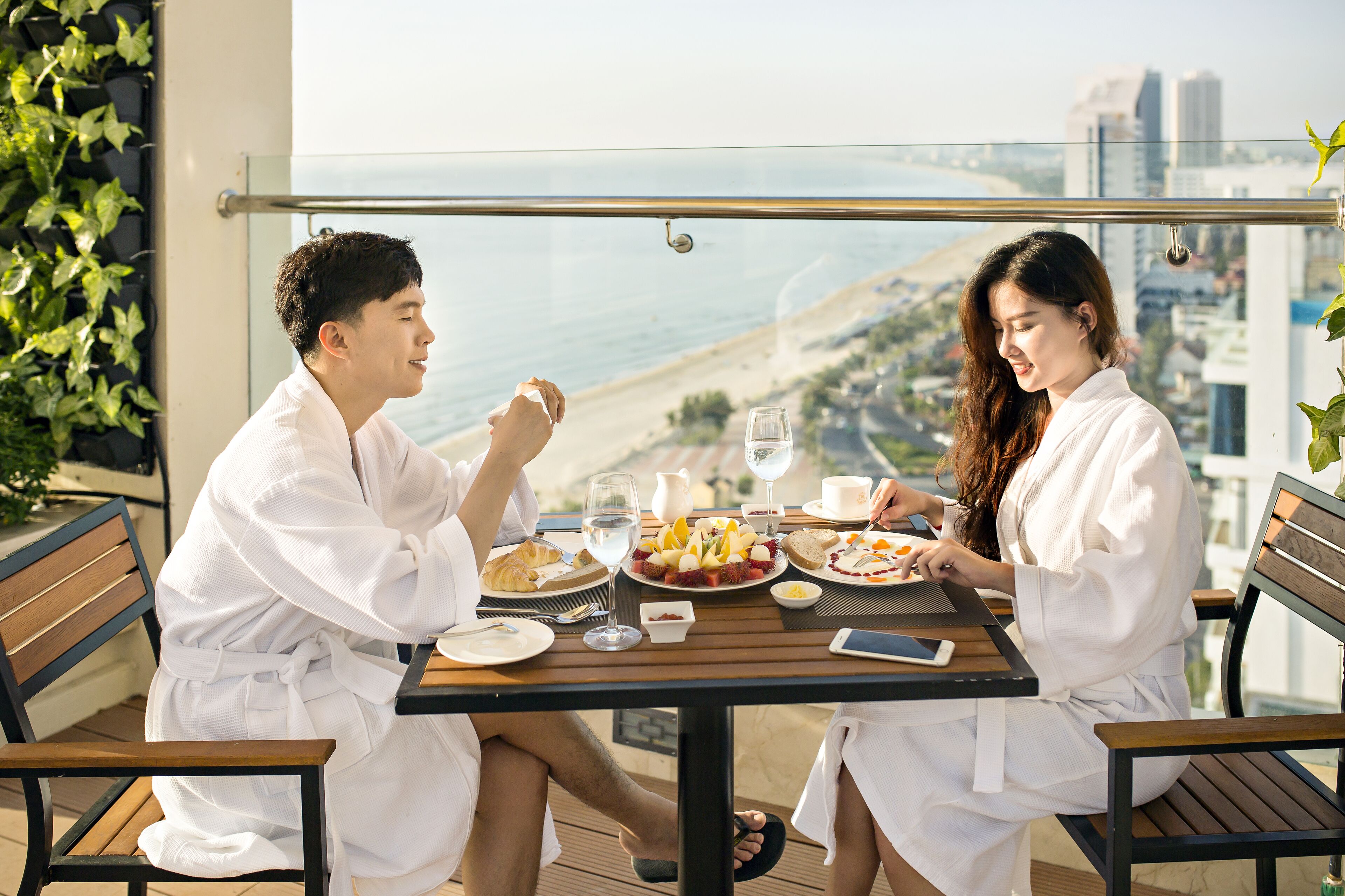 Quang cảnh nhìn từ nơi lưu trú