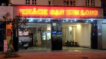 Front of property – evening/night